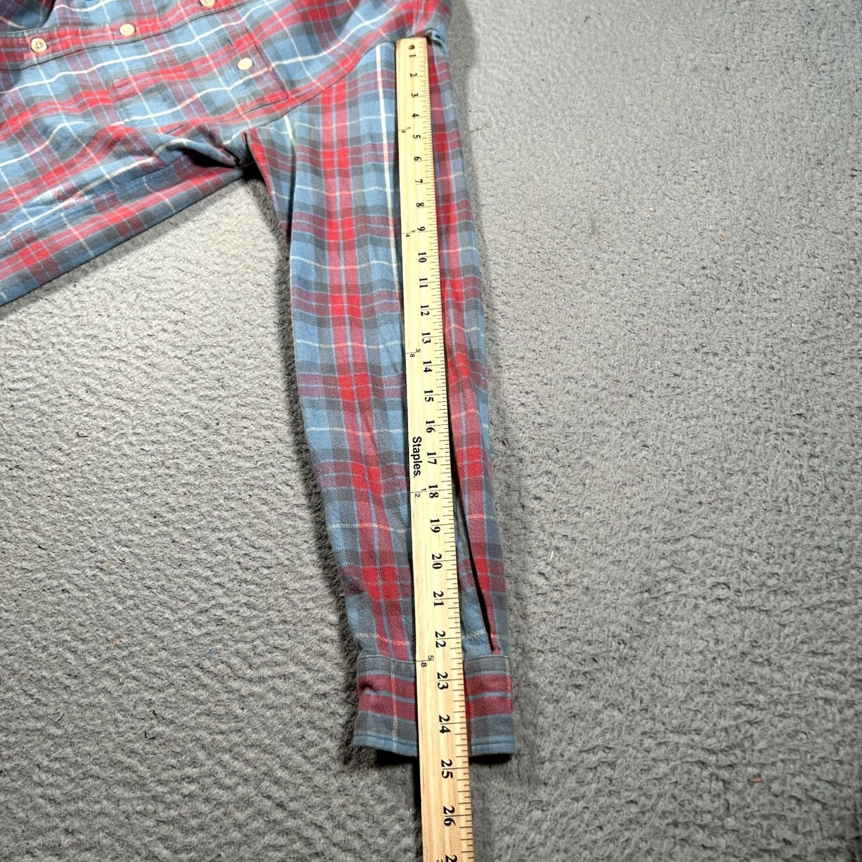 Polo Ralph Lauren Polo Ralph Lauren Shirt Men Small Plaid Flannel Lightweight Work Double Pocket Shirt Size US S / EU 44-46 / 1 - 6 Thumbnail