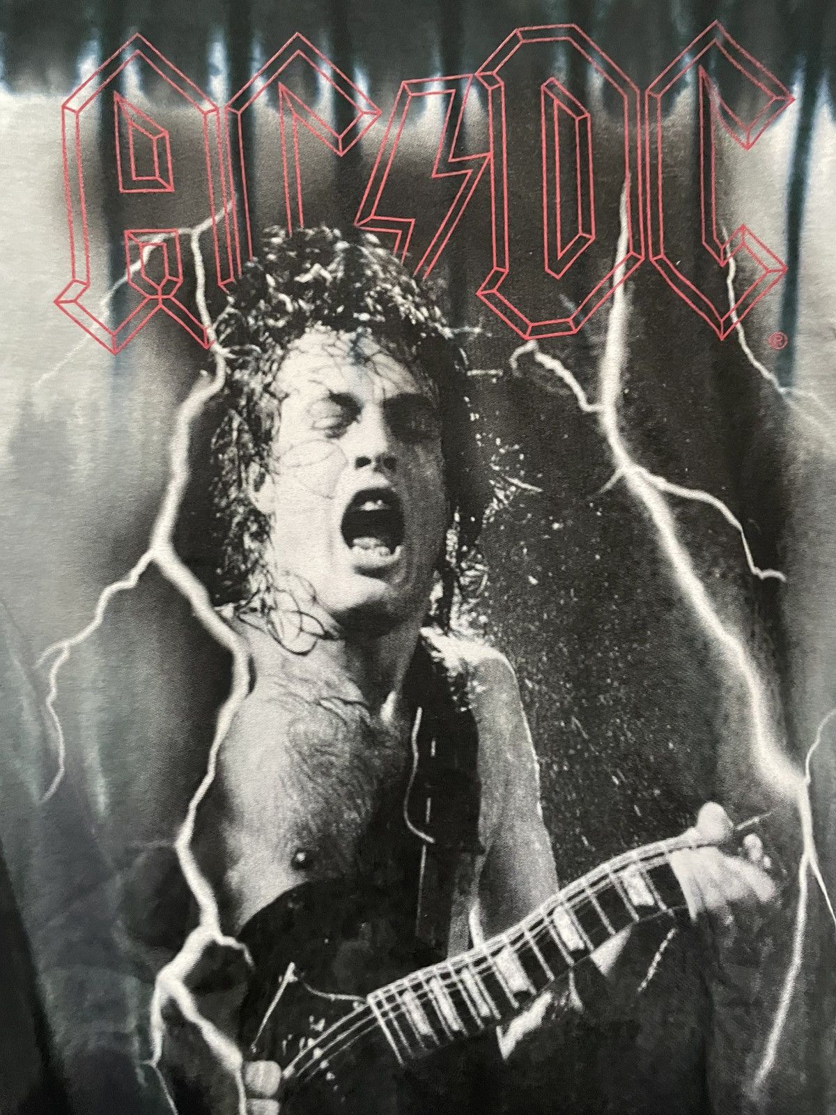 AC/DC × Liquid Blue Liquid Blue Tie-Dye Angus Young AC|DC Band Shirt Size US L / EU 52-54 / 3 - 2 Thumbnail