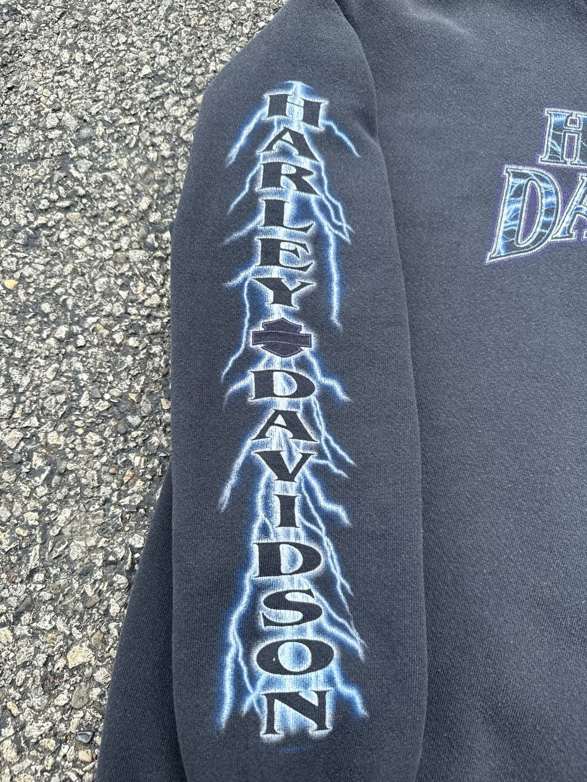Harley Davidson Vintage Lightning Harley Davidson Long Sleeve Size US M / EU 48-50 / 2 - 4 Thumbnail