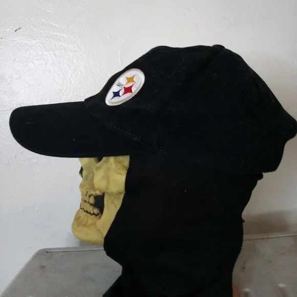 Drew Pearson × NFL × Vintage Vintage Drew Pearson Pittsburgh Steelers Strap Back Hat Cap Size ONE SIZE - 2 Thumbnail