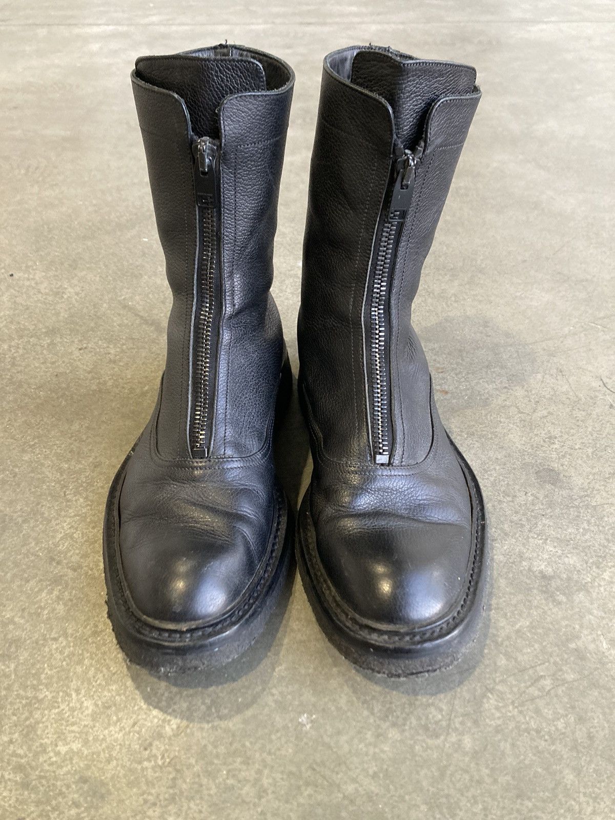 Hedi Slimane Dior Homme AW2007 Navigate Zip Boots Runway Hedi 