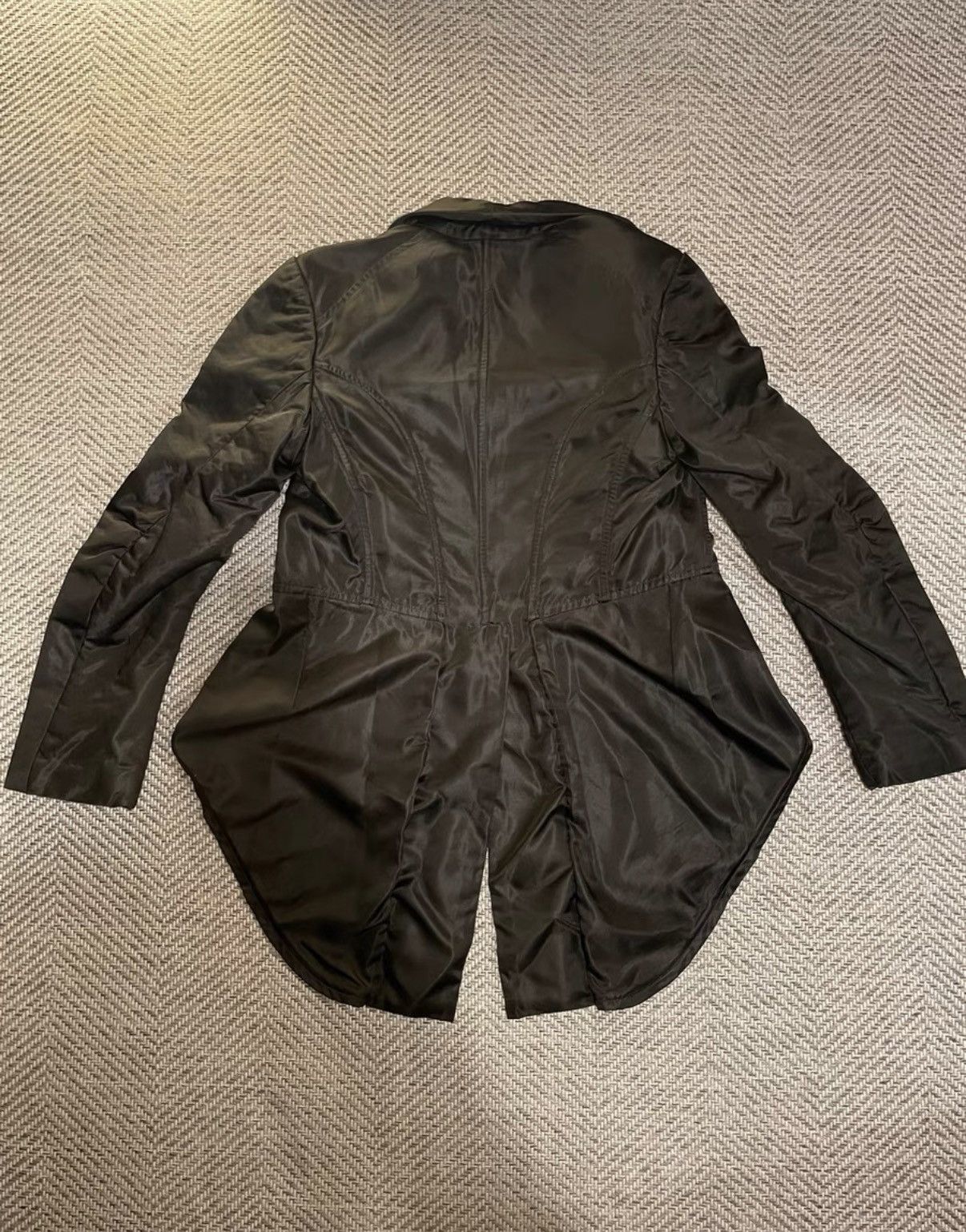 Comme des Garcons COMME DES GARCONS AD2004 Black Tuxedo Blazer K24 Size S / US 4 / IT 40 - 7 Thumbnail