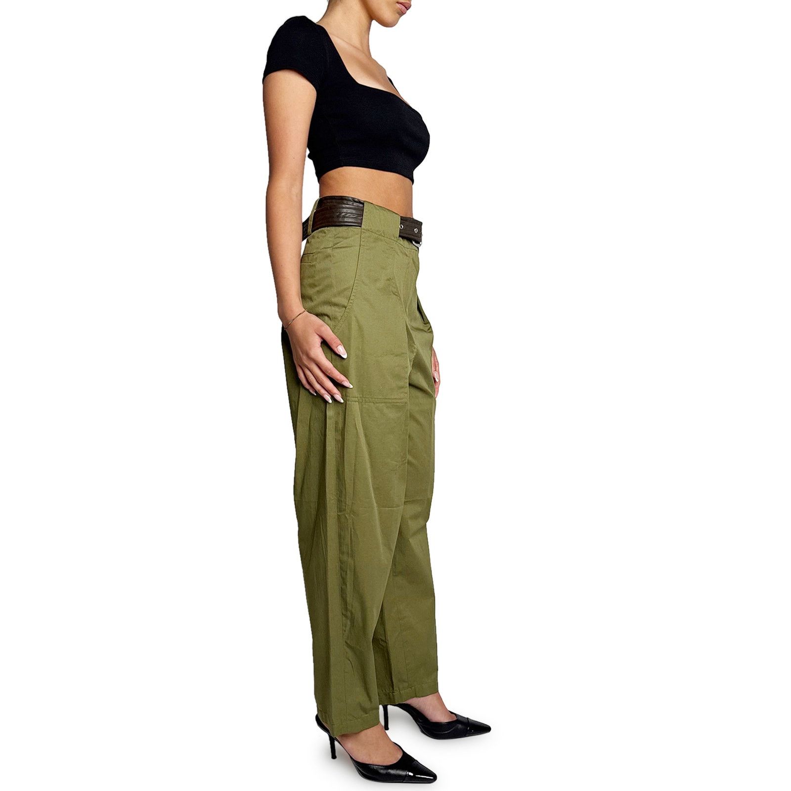 Other Olive trousers Size 25" / US 0 / IT 36 - 3 Thumbnail
