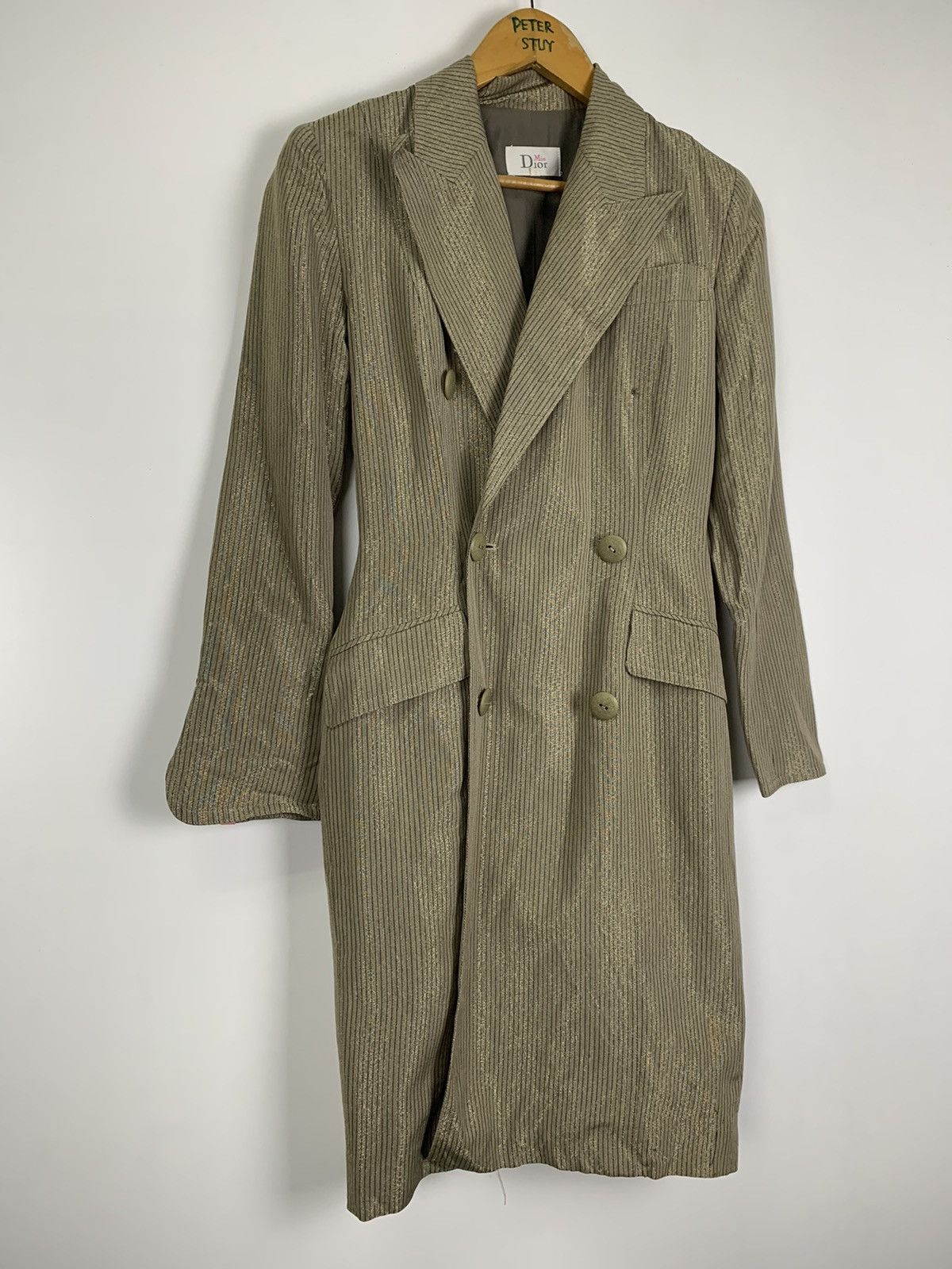 Christian Dior Monsieur × Vintage Vintage Miss Dior long jacket Size US S / EU 44-46 / 1 - 4 Thumbnail