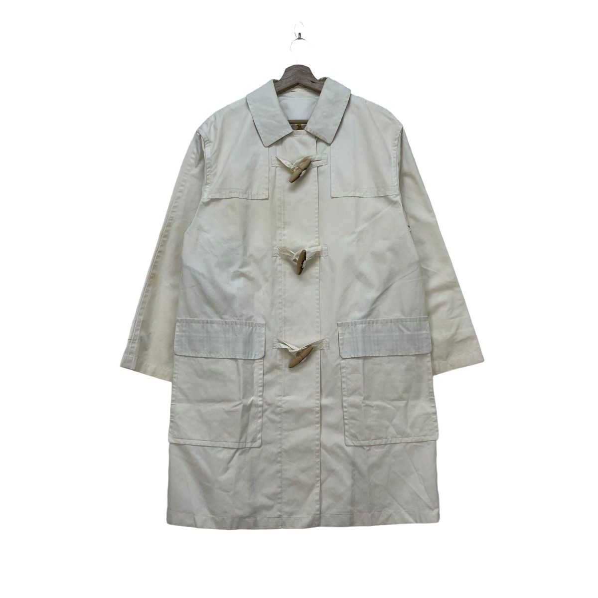 Burberry Vintage Burberry Trench Coat Jacket Toggles Button Size US M / EU 48-50 / 2 - 1 Thumbnail