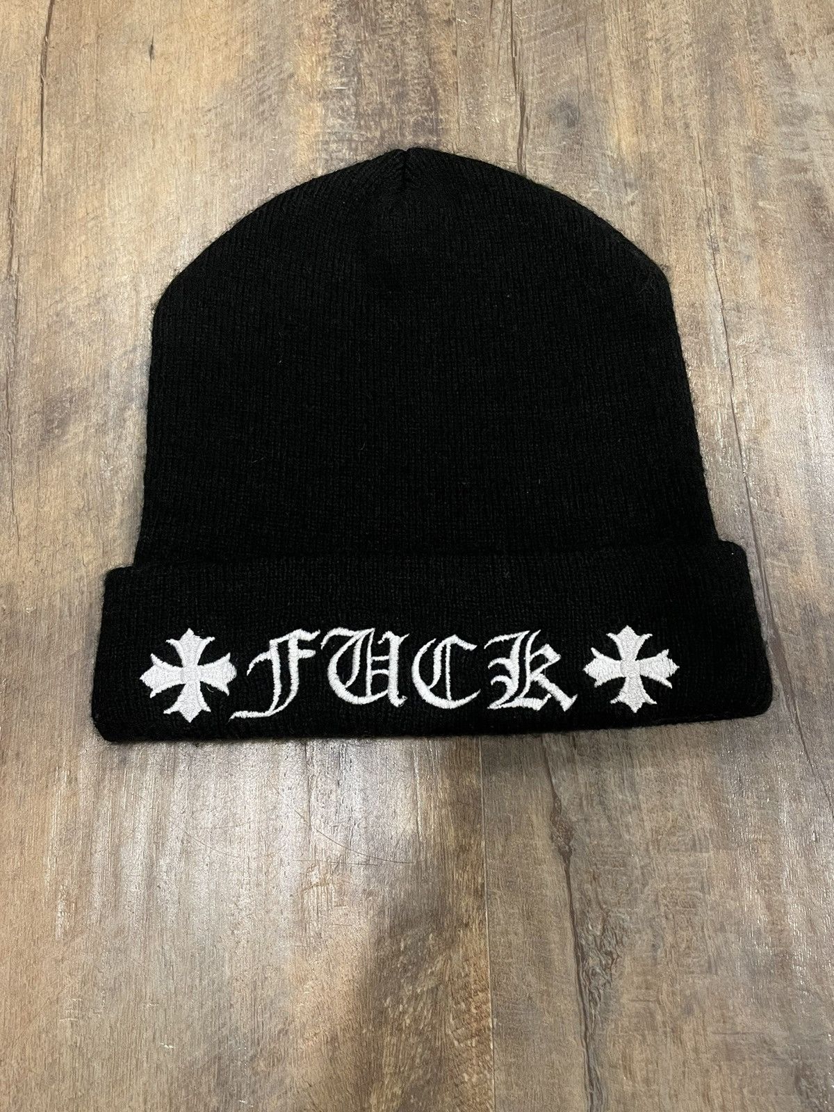 Chrome Hearts × Vintage Vintage Chrome Hearts FUCK Cross Logo 