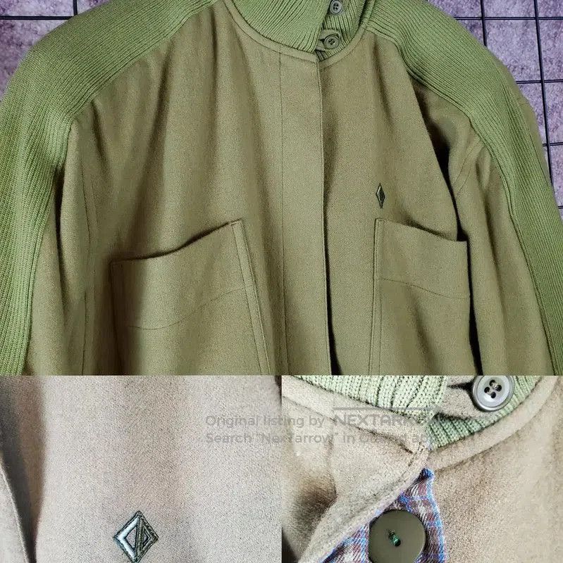 Dior Dior Green Wool Embroidered Logo Jacket . Size S / US 4 / IT 40 - 5 Thumbnail