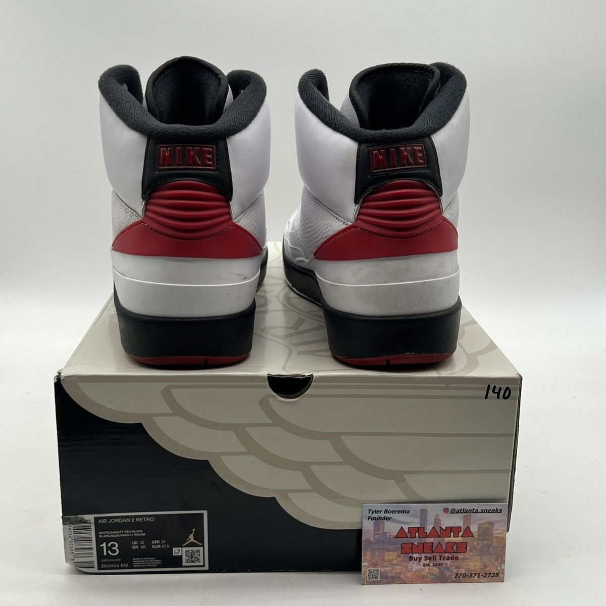 Jordan Brand Air Jordan 2 Chicago Size US 13 / EU 46 - 3 Thumbnail