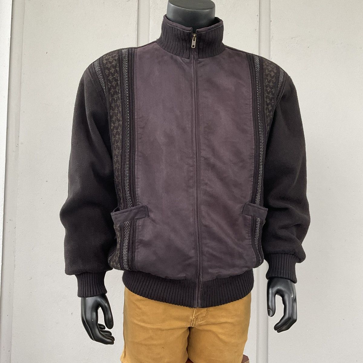 Vintage Vintage Rovello full zipper jacket Size US L / EU 52-54 / 3 - 5 Thumbnail