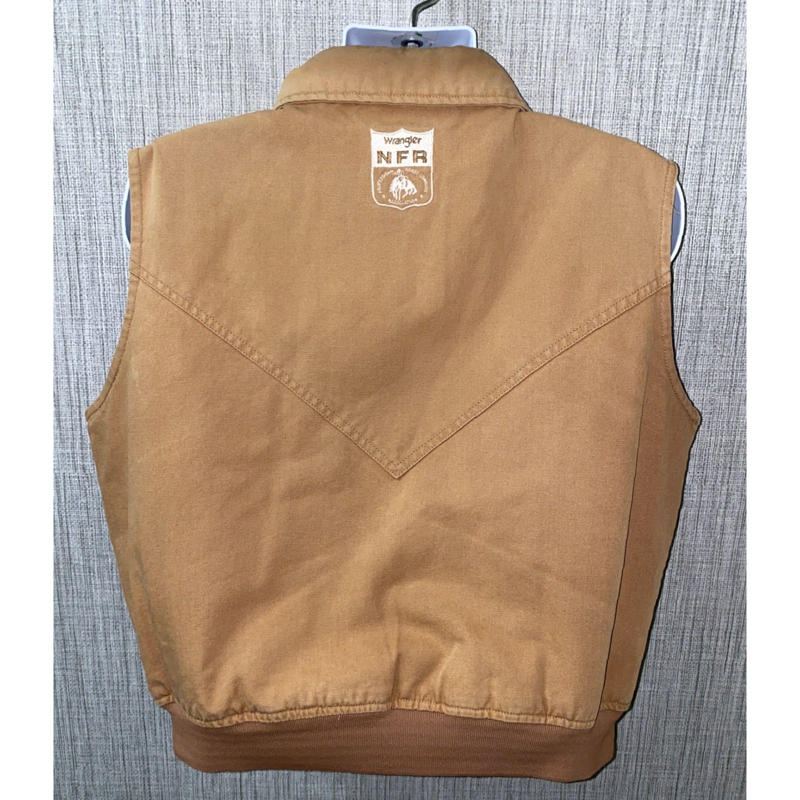 Vintage Main Gate Men's Brown Canvas Full Zip Vest Size L Casual Size US L / EU 52-54 / 3 - 6 Thumbnail