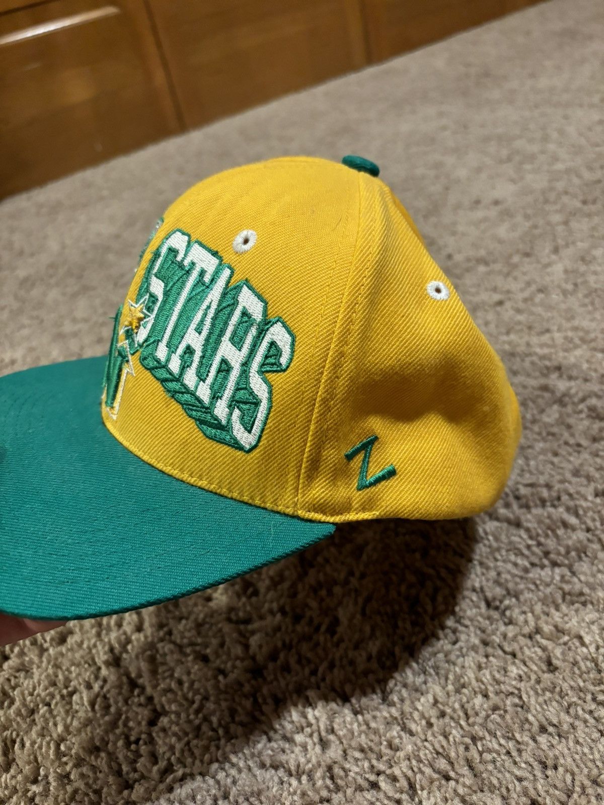 Vintage 80s The Game NHL Minnesota North Stars Snapback cheapest hat