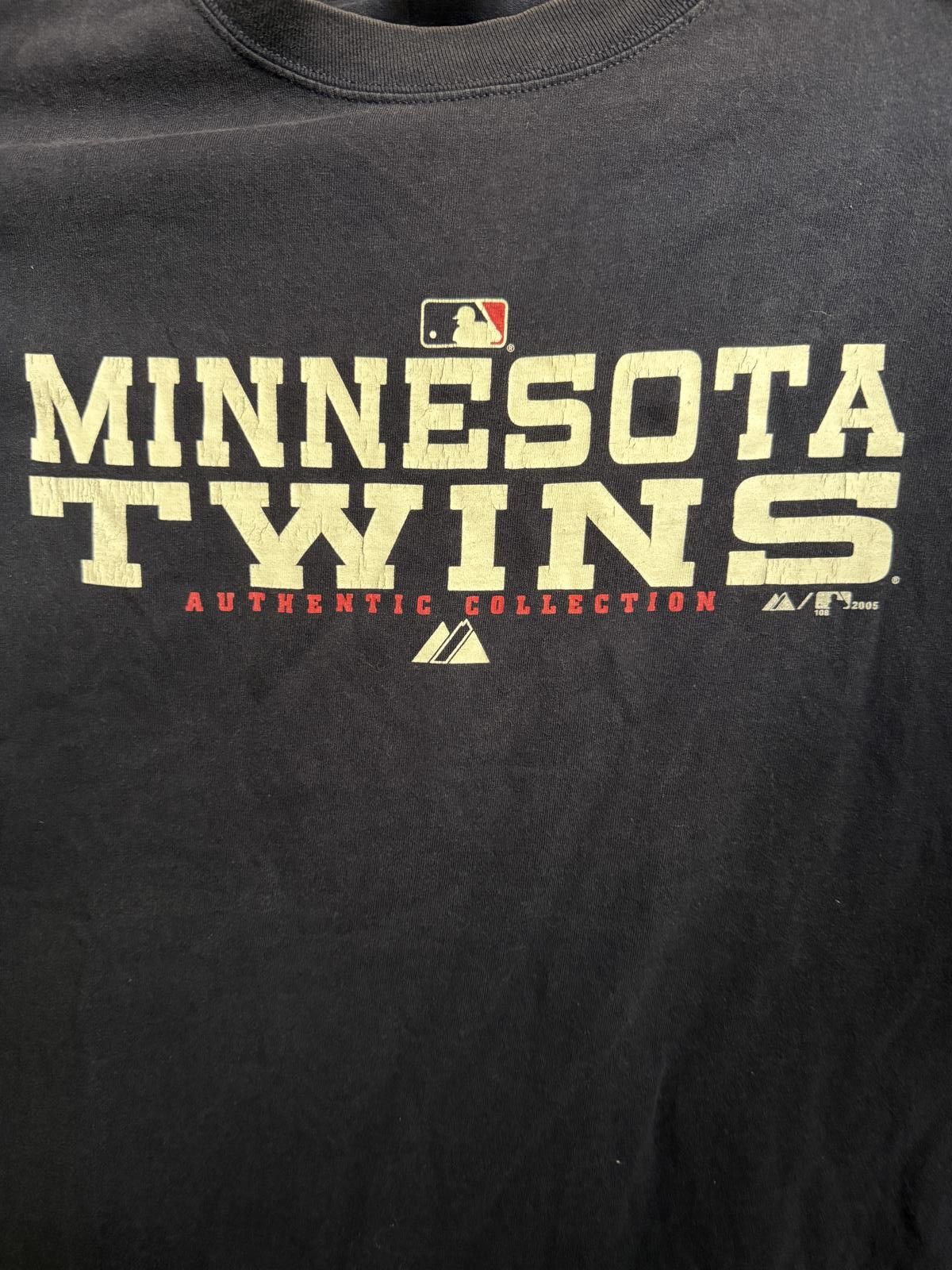 Majestic VTG Minnesota Twins Baseball T-shirt - Majestic Tee L Size US L / EU 52-54 / 3 - 4 Thumbnail