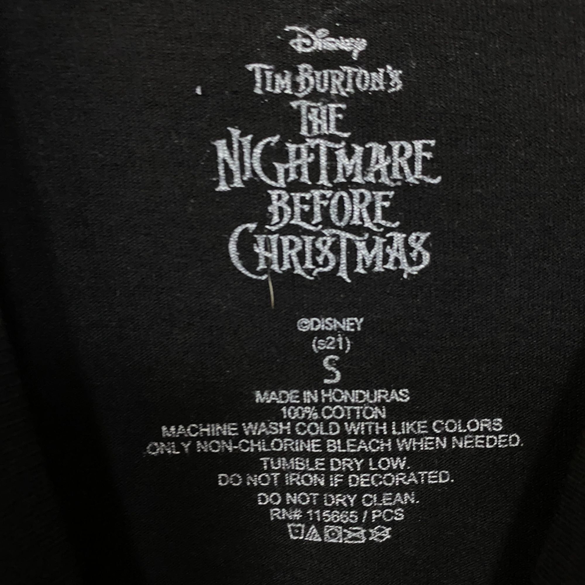 Disney The Nightmare Before Christmas Jack Skellington Pumpkin King Size US S / EU 44-46 / 1 - 4 Thumbnail