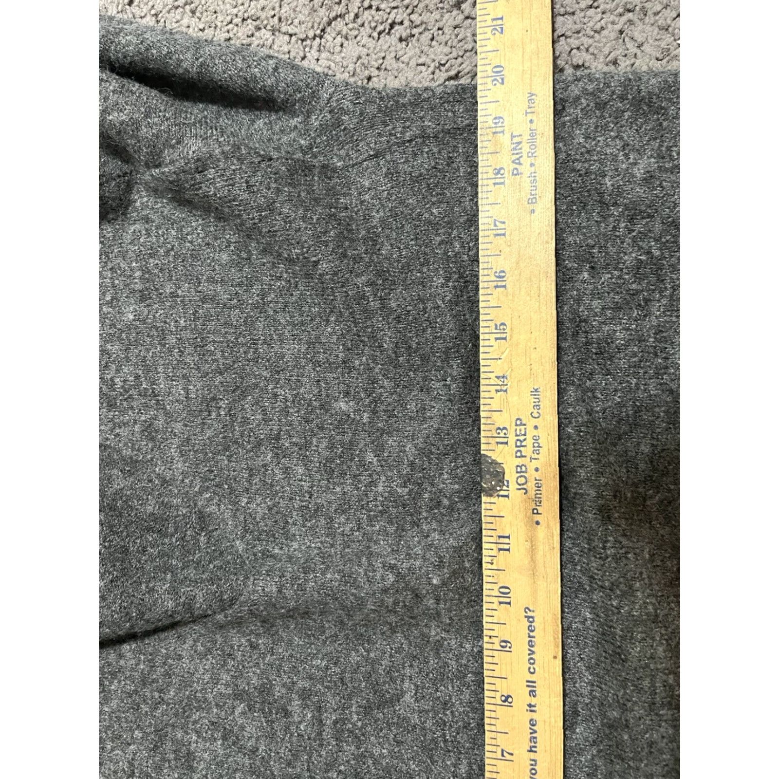 H&M H&M Womens Pullover Sweater Gray Long Sleeve V Neck XS Size XS / US 0-2 / IT 36-38 - 4 Thumbnail