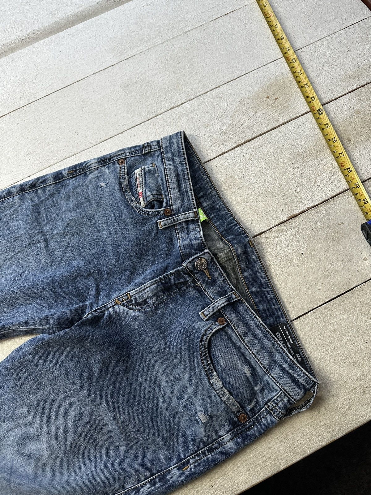 Diesel 🚨 DIESEL IFSIXWASNINE JEANS DENIM RARE Y2K FIT GOTHIC PUNK Size 29" - 2 Thumbnail