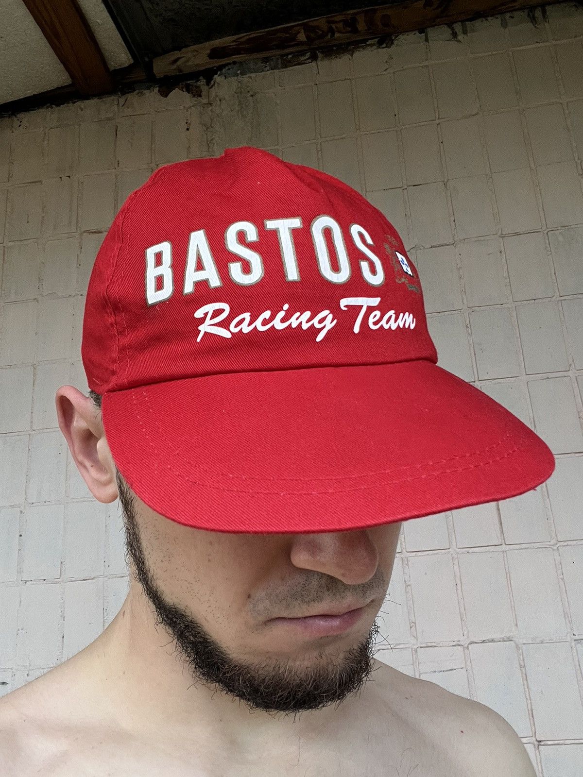 Vintage Vintage Bastos Racing Team Cap Rally Race Y2K Hat Size ONE SIZE - 18 Thumbnail