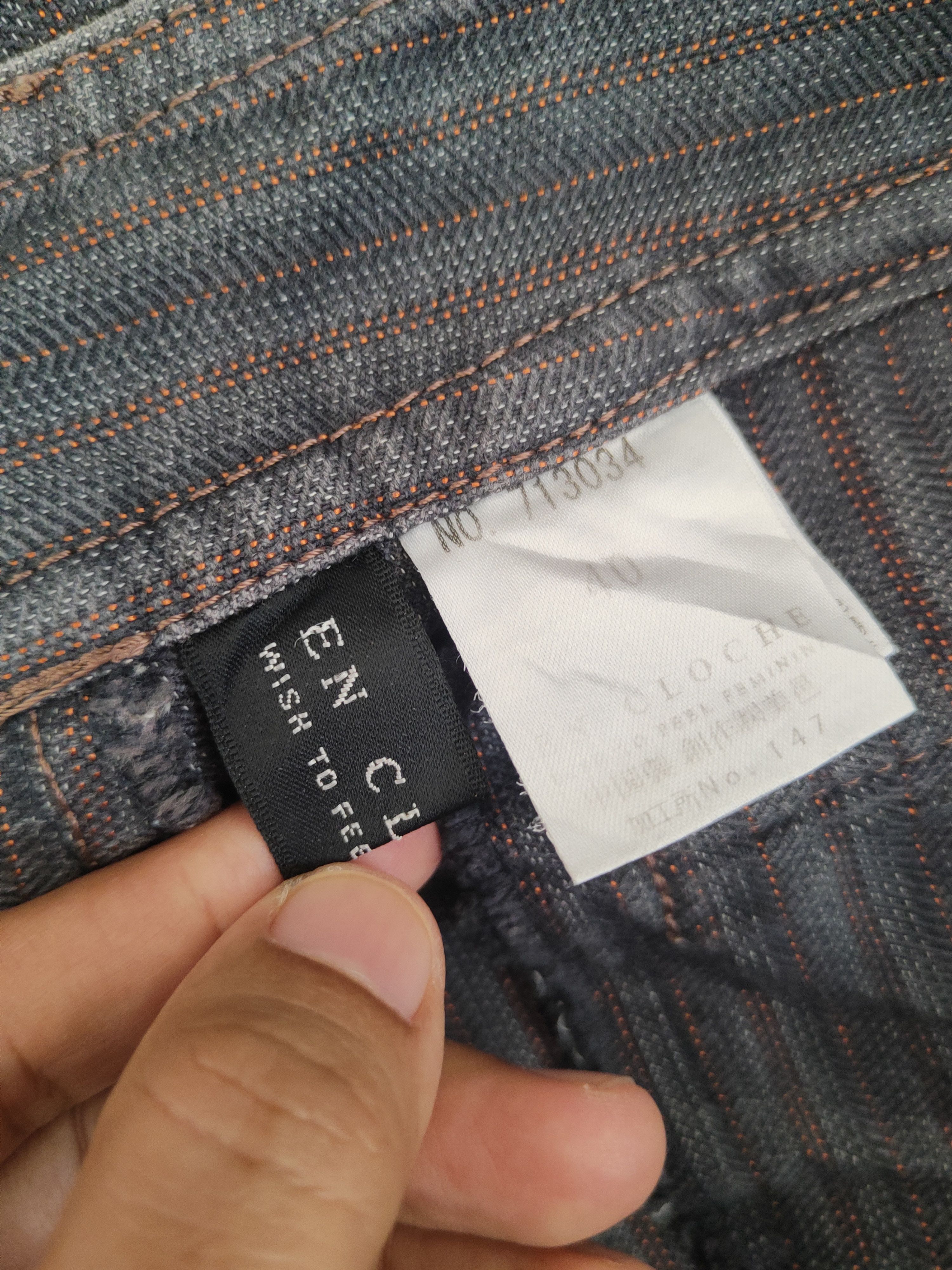 Japanese Brand En Cloche Dark Gray Multipocket Casual Pants #S2922 Size 27" / US 4 / IT 40 - 13 Thumbnail