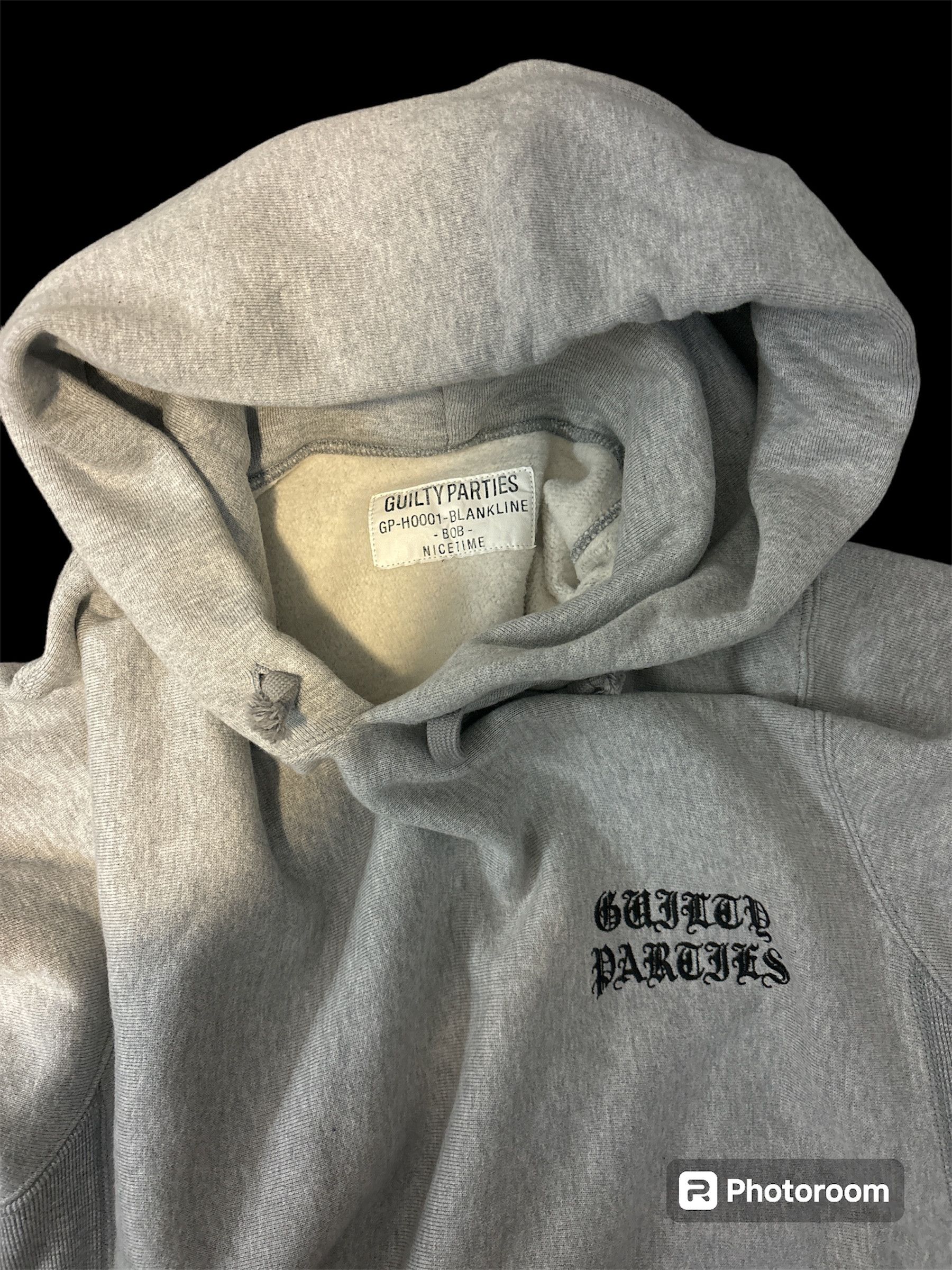 Wacko Maria WACKO MARIA HEAVYWEIGHT HOODED SWEATSHIRT TYPE-1 - GRAY Size US M / EU 48-50 / 2 - 3 Thumbnail