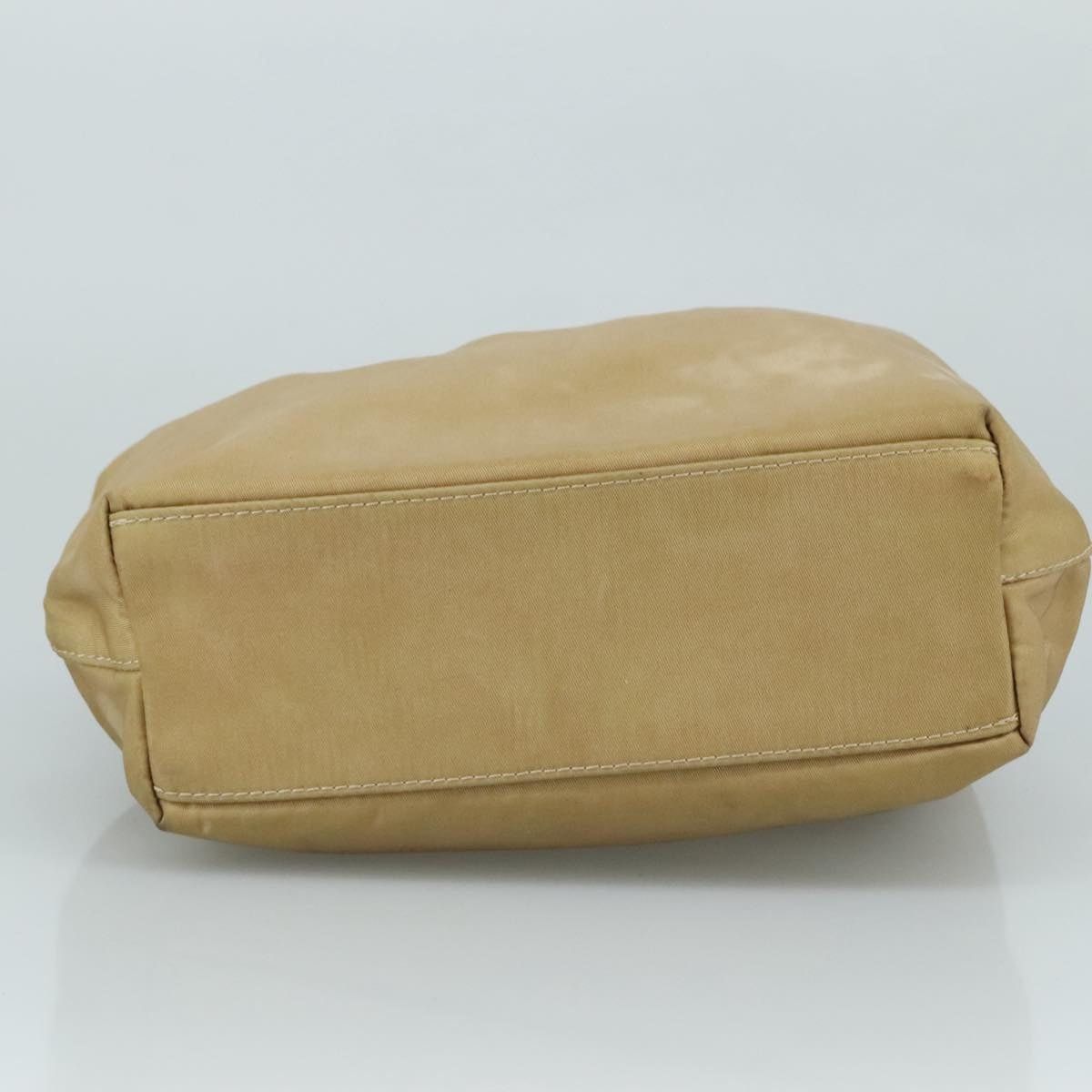 Dior DIOR Maris Pearl Hand Bag Nylon Beige Silver Size ONE SIZE - 9 Thumbnail