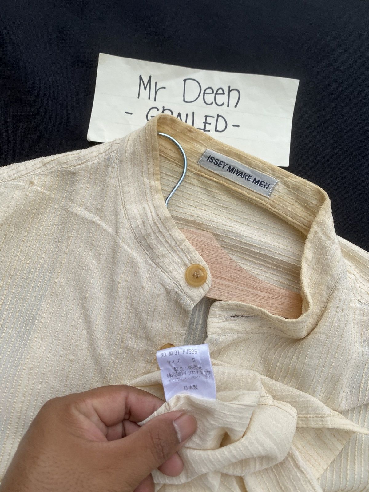 Issey Miyake Rare Vintage 90s Issey Miyake Men Longsleeve Buttons Shirt Size US M / EU 48-50 / 2 - 13 Thumbnail