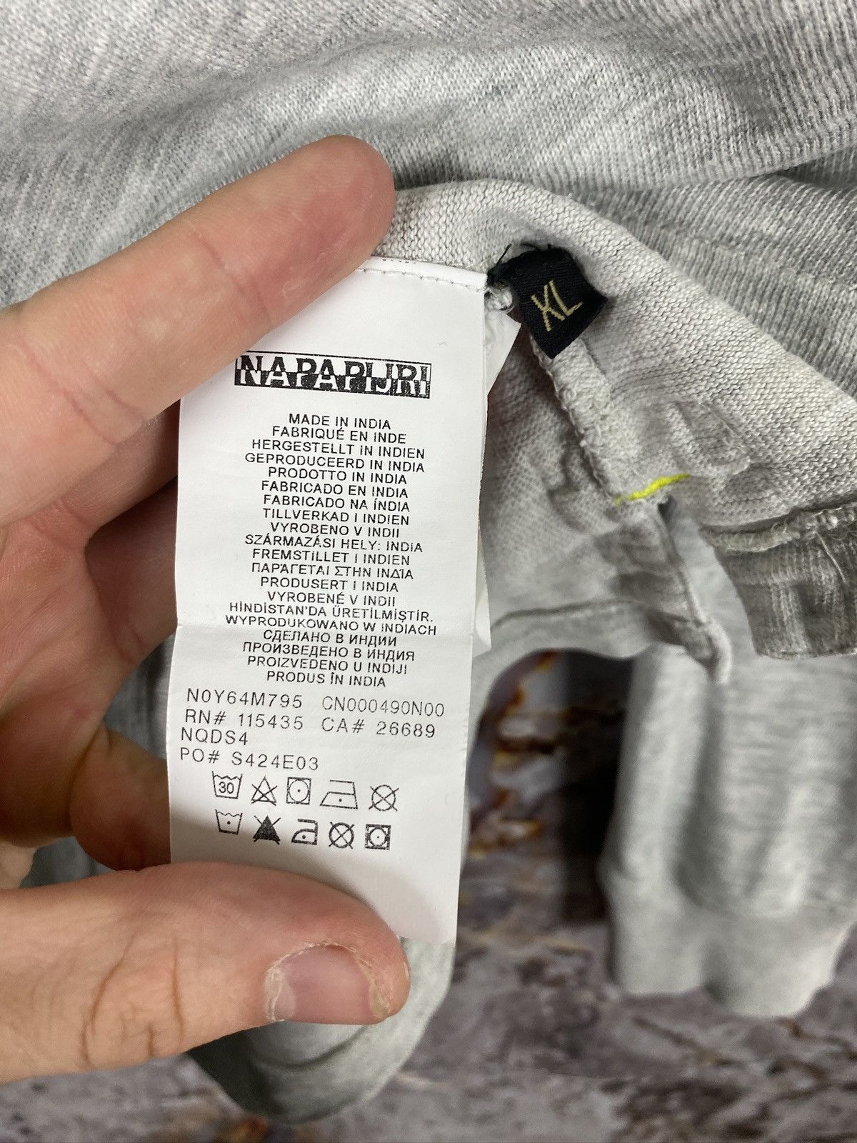Napapijri × Vintage Men’s Napapijri Long Sleeve Outdoor Vintage Size XL Size US XL / EU 56 / 4 - 7 Thumbnail