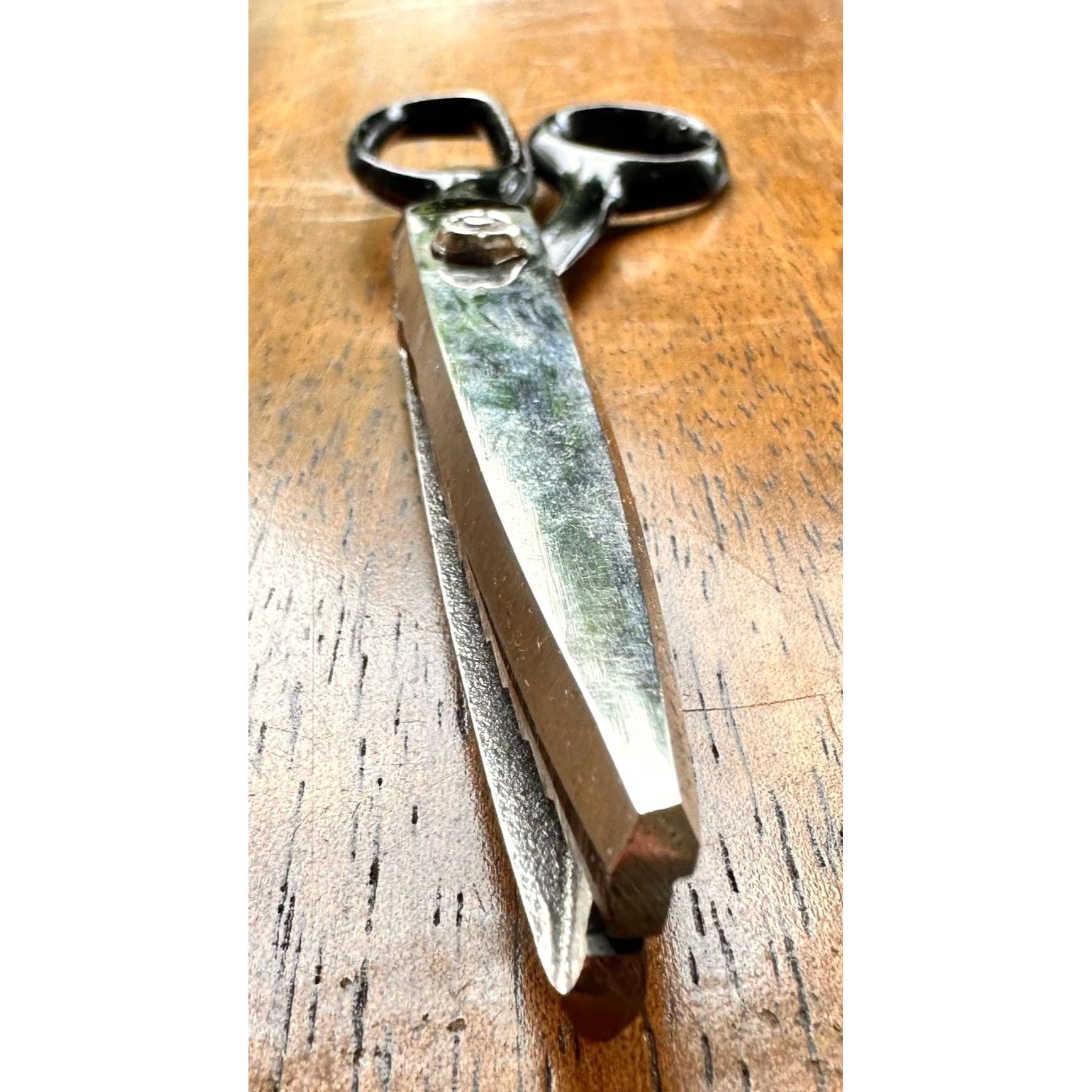 Vintage ViTG 50s Kleencut Pinking Shears Automatic Stop Good Houseke Size ONE SIZE - 3 Thumbnail