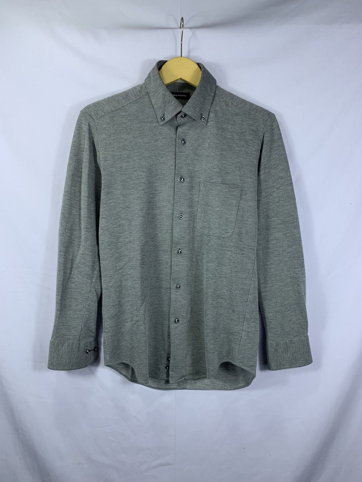 Issey Miyake TETE HOMME button down basic long sleeve shirt Size US M / EU 48-50 / 2 - 1 Thumbnail