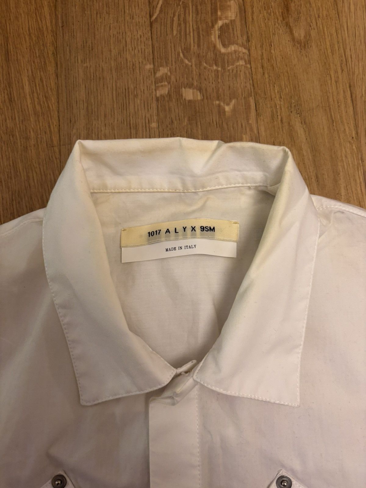 1017 ALYX 9SM 1017 Alyx 9SM Cargo Pocket Shirt Size US XL / EU 56 / 4 - 3 Thumbnail