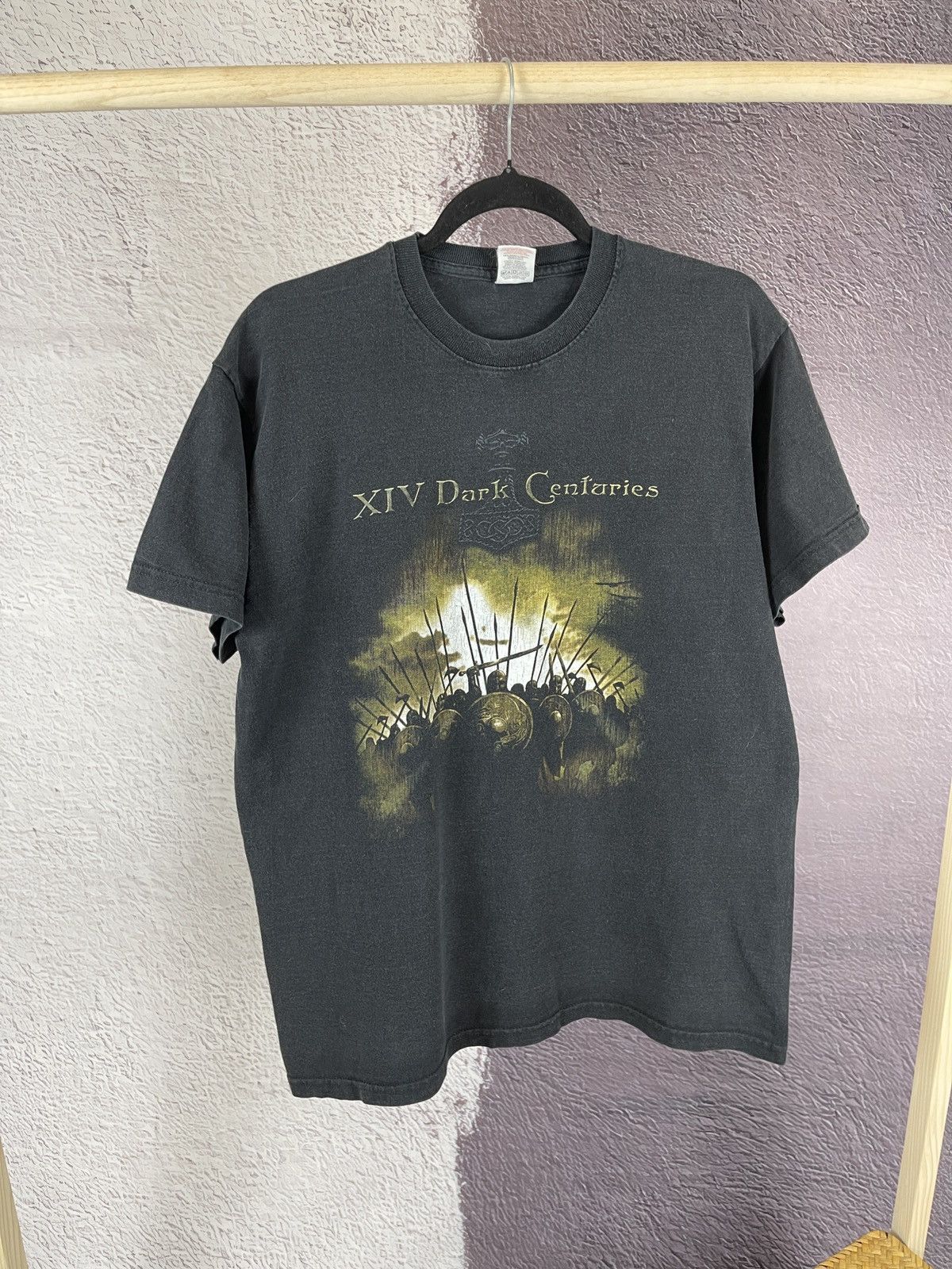 Band Tees Vintage y2k XIV Dark centuries fruit of the loom tee Size US L / EU 52-54 / 3 - 5 Thumbnail