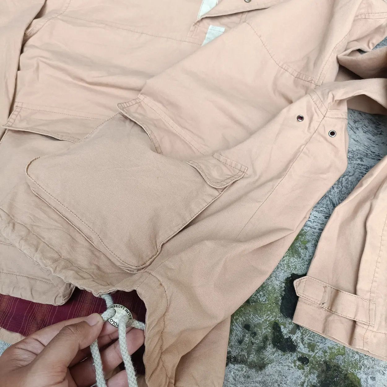 Polo Ralph Lauren Vintage Anorak Smoke Jacket Polo Ralph Lauren Size US M / EU 48-50 / 2 - 5 Thumbnail