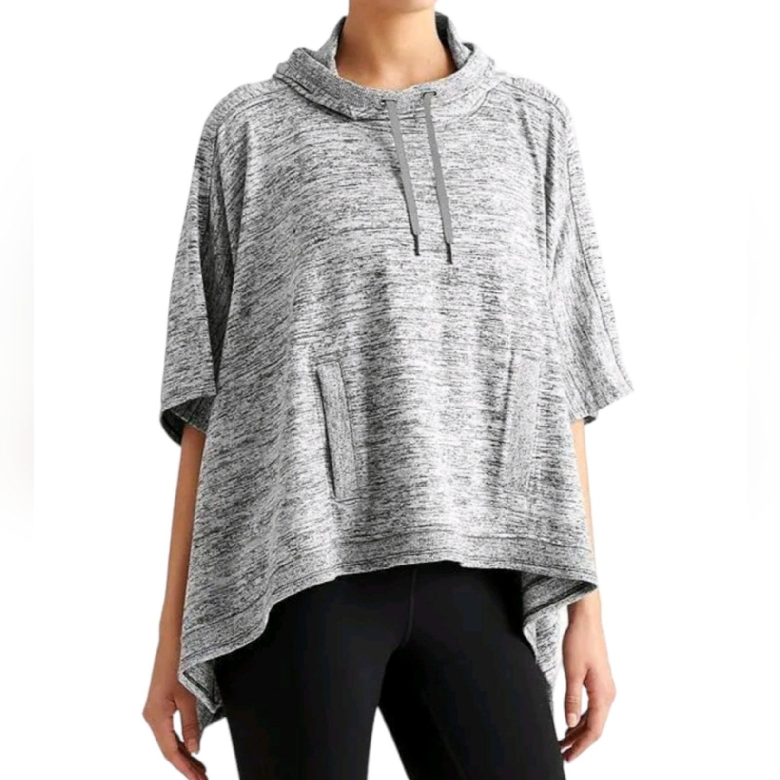 Athleta Athleta Blissfull Hooded Poncho Hoodie Small Size S / US 4 / IT 40 - 1 Thumbnail