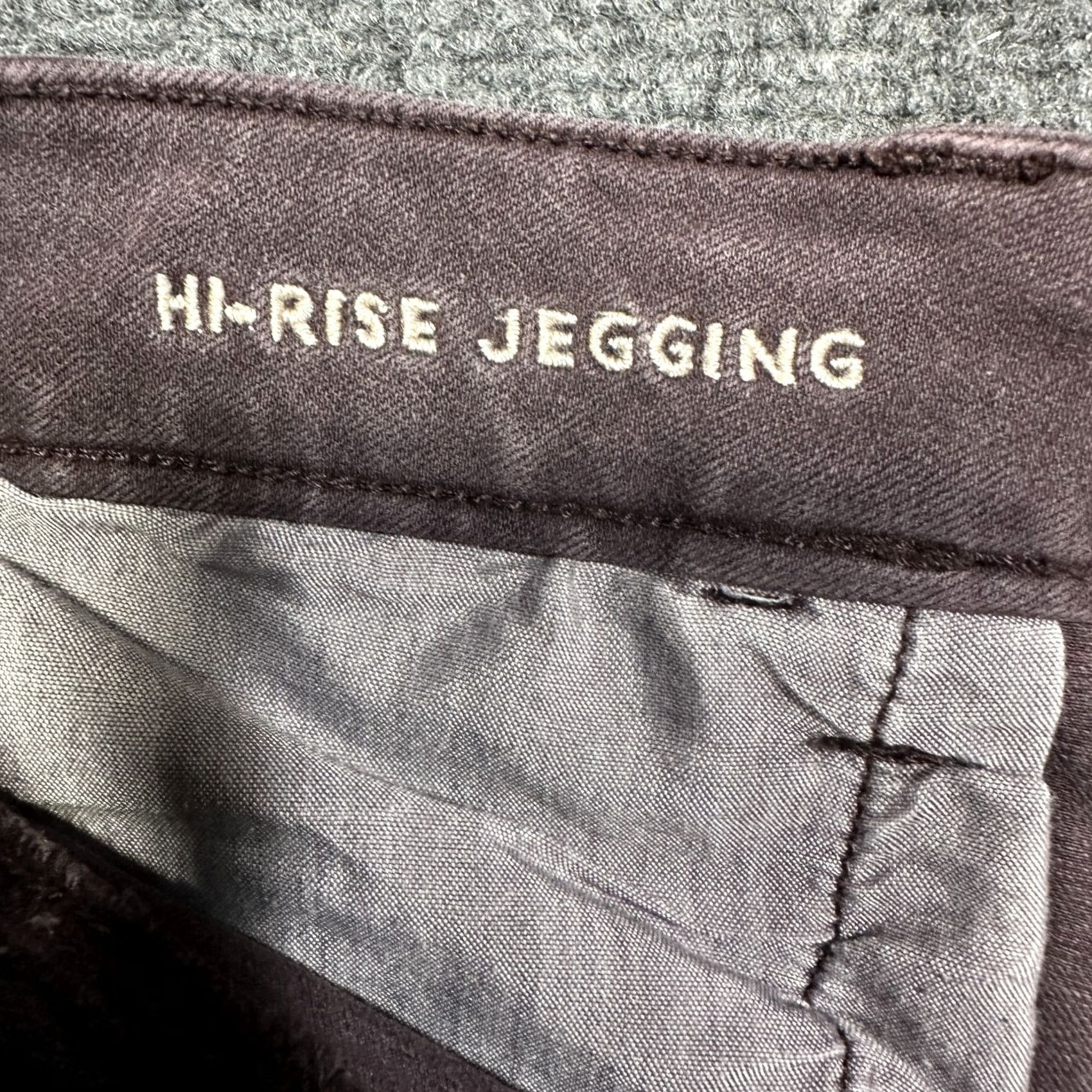 American Eagle Outfitters American Eagle Outfitters Womens High Rise Jegging Purple Cotton Blend Stretch Denim Jeans 14 Regular Womens Size 36" / US 14 / IT 50 - 5 Thumbnail