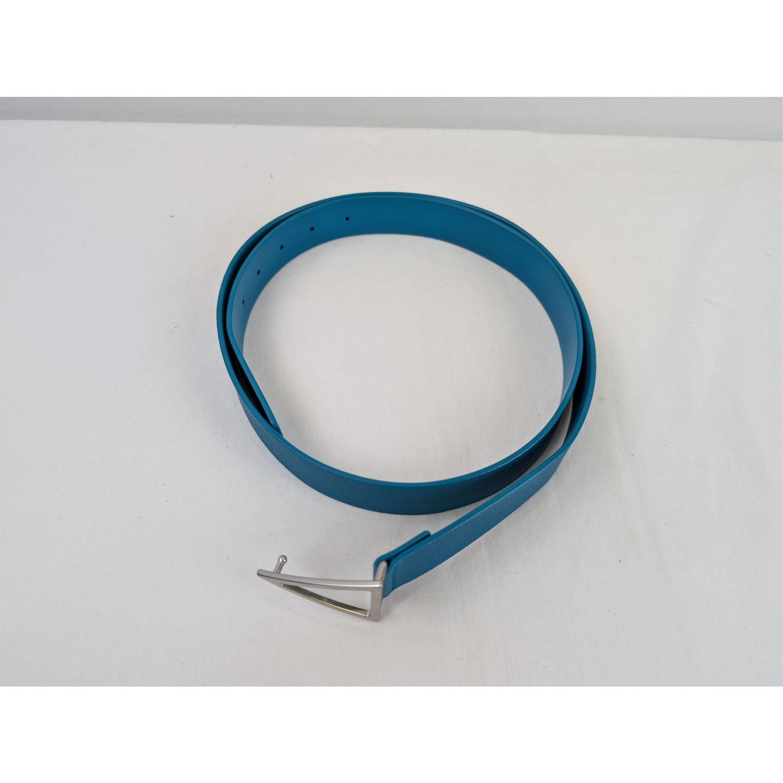 Bottega Veneta o1rshd1 Size: 110/ Cintura Grainy Light Calf Belt in Blaster Size 44 - 3 Thumbnail