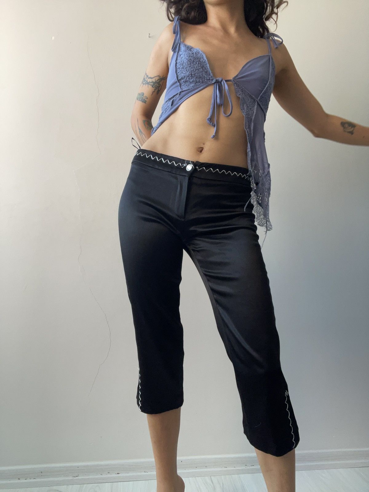 Vintage y2k capri Size 26" / US 2 / IT 38 - 2 Thumbnail