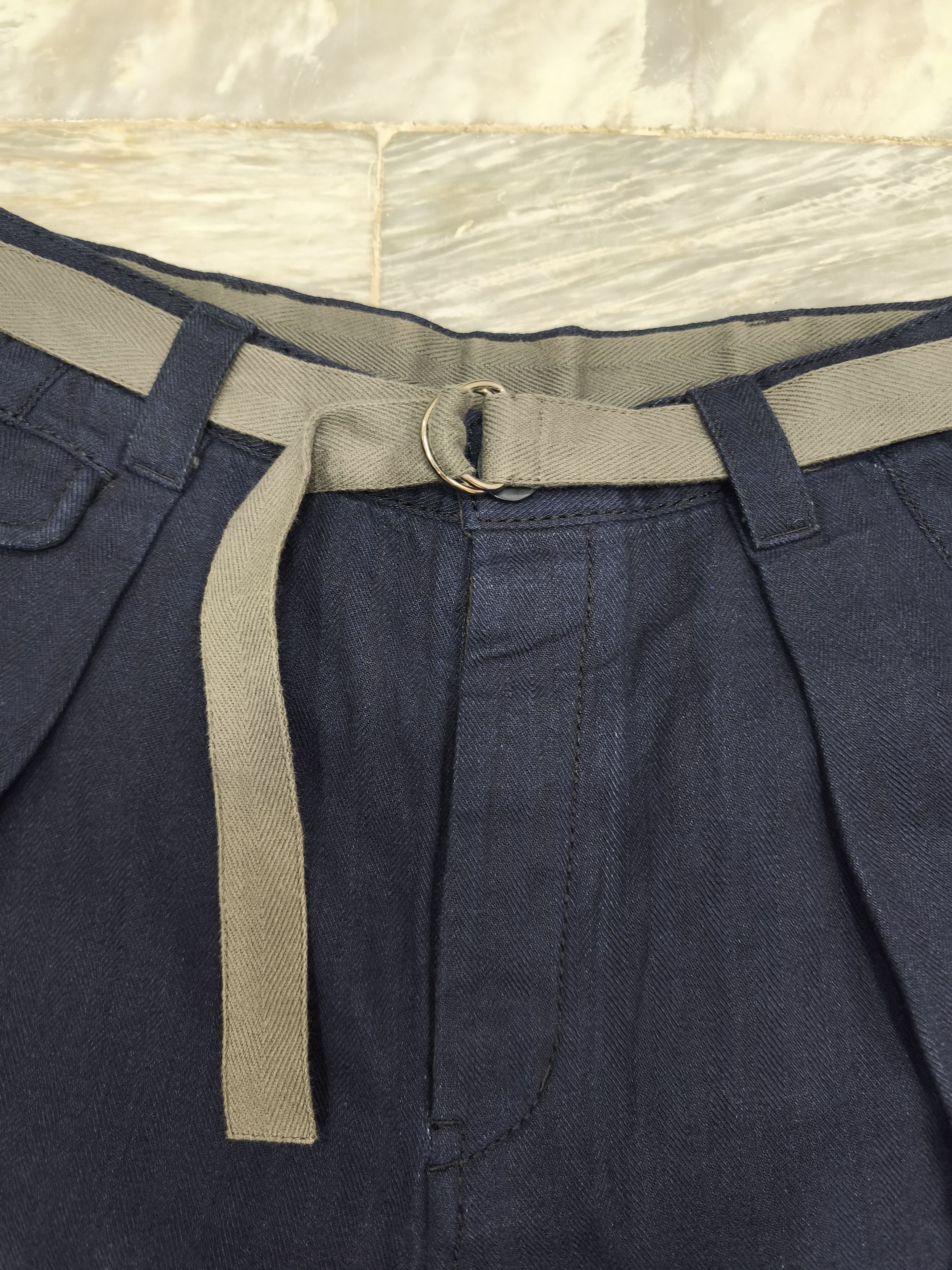 Sacai Sacai Drop crotch Jorts with Belt Size US 34 / EU 50 - 5 Thumbnail