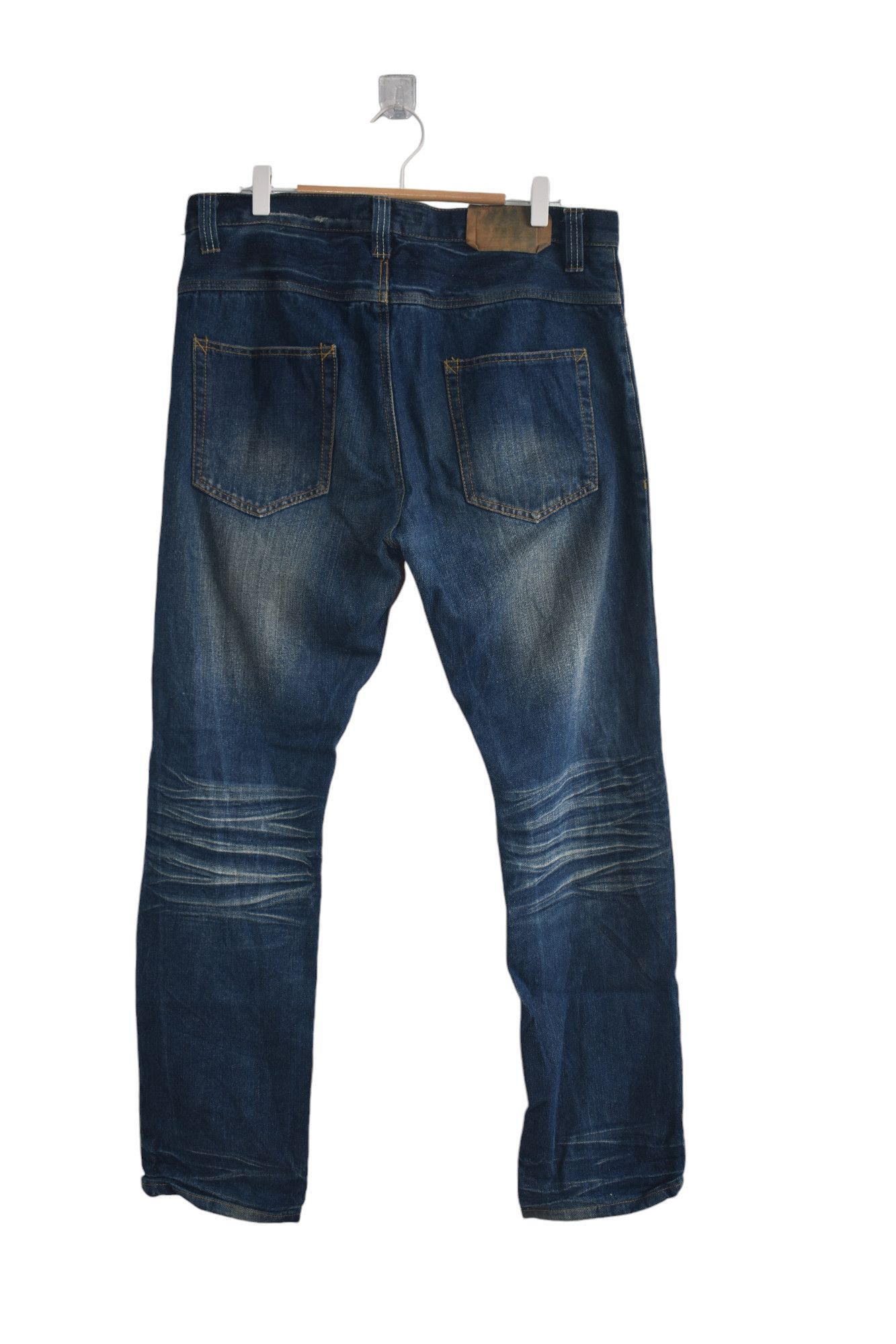 If Six Was Nine × Japanese Brand × Vintage Rare 🔥 Point Loma Japanese Jeans W34 Size US 34 / EU 50 - 4 Thumbnail
