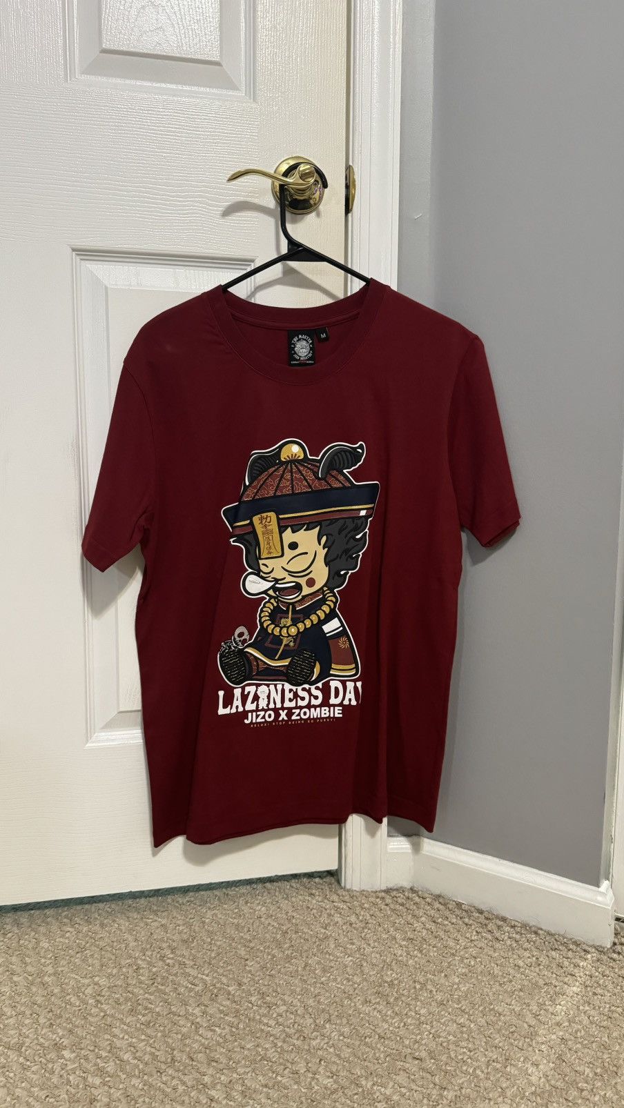 Japanese Brand Jizo Bosatsu The Master Of Hell T-Shirt Laziness Day Size US M / EU 48-50 / 2 - 1 Thumbnail