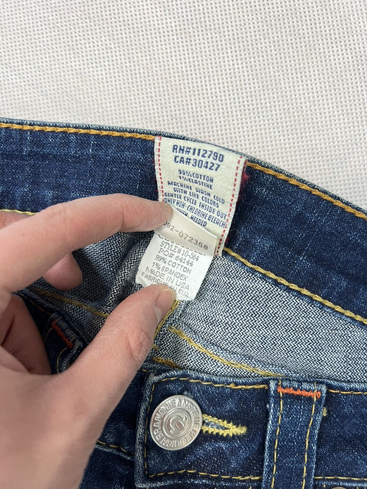 True Religion Great Pants True Religion Jeans Y2K Size 27" / US 4 / IT 40 - 5 Thumbnail