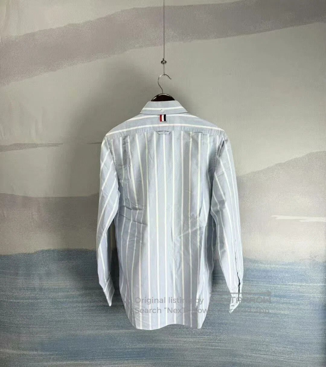 Thom Browne thom browne striped tennis embroidered shirt. Size US M / EU 48-50 / 2 - 3 Thumbnail