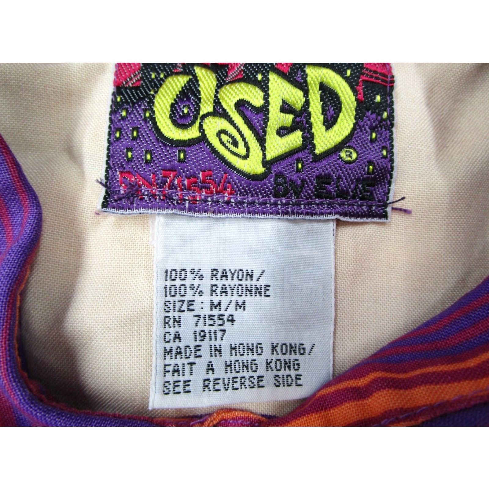 Etro VINTAGE Get Used by Ellie Mens Shirt M Purple Button-Up 90s NWT Retro Geometric Cap Sleeve Casual Hip Hop 80s Vintage Boys Womens? Size US M / EU 48-50 / 2 - 3 Thumbnail