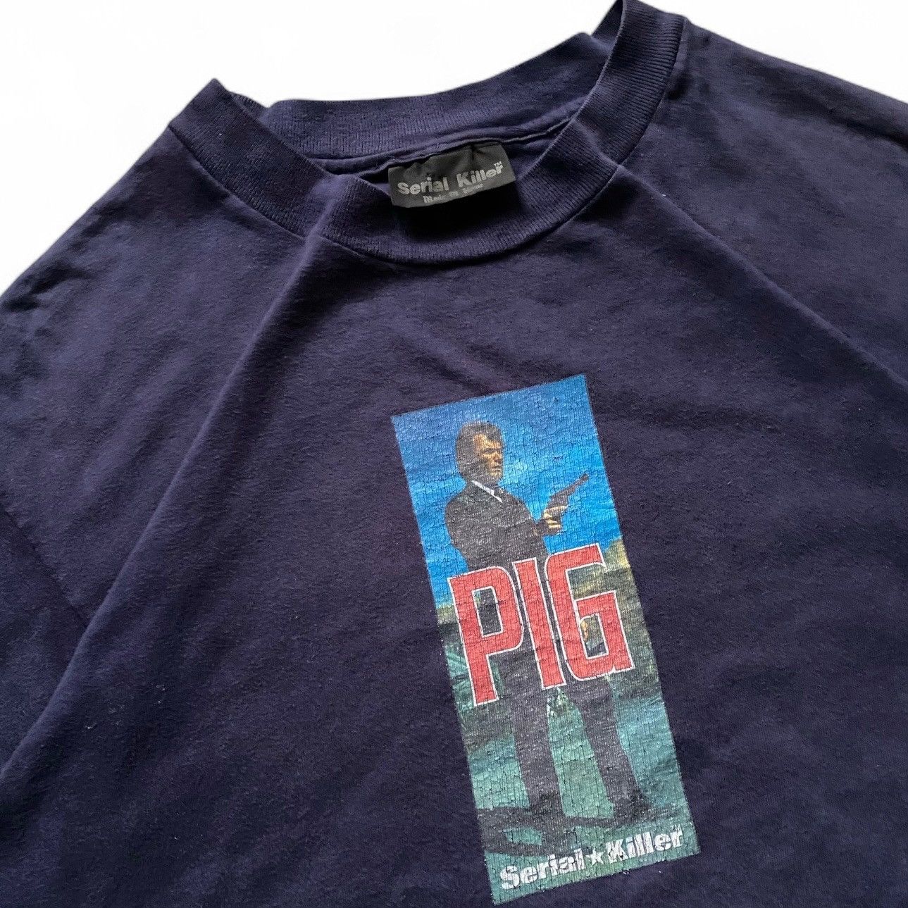 Other Vintage serial killer PIG movie rare tee Size US M / EU 48-50 / 2 - 3 Thumbnail