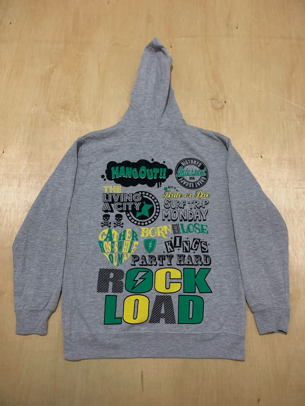 Hysteric Glamour × If Six Was Nine × Japanese Brand Y2k Rock Load Party Hard Hoodie Size US M / EU 48-50 / 2 - 3 Thumbnail