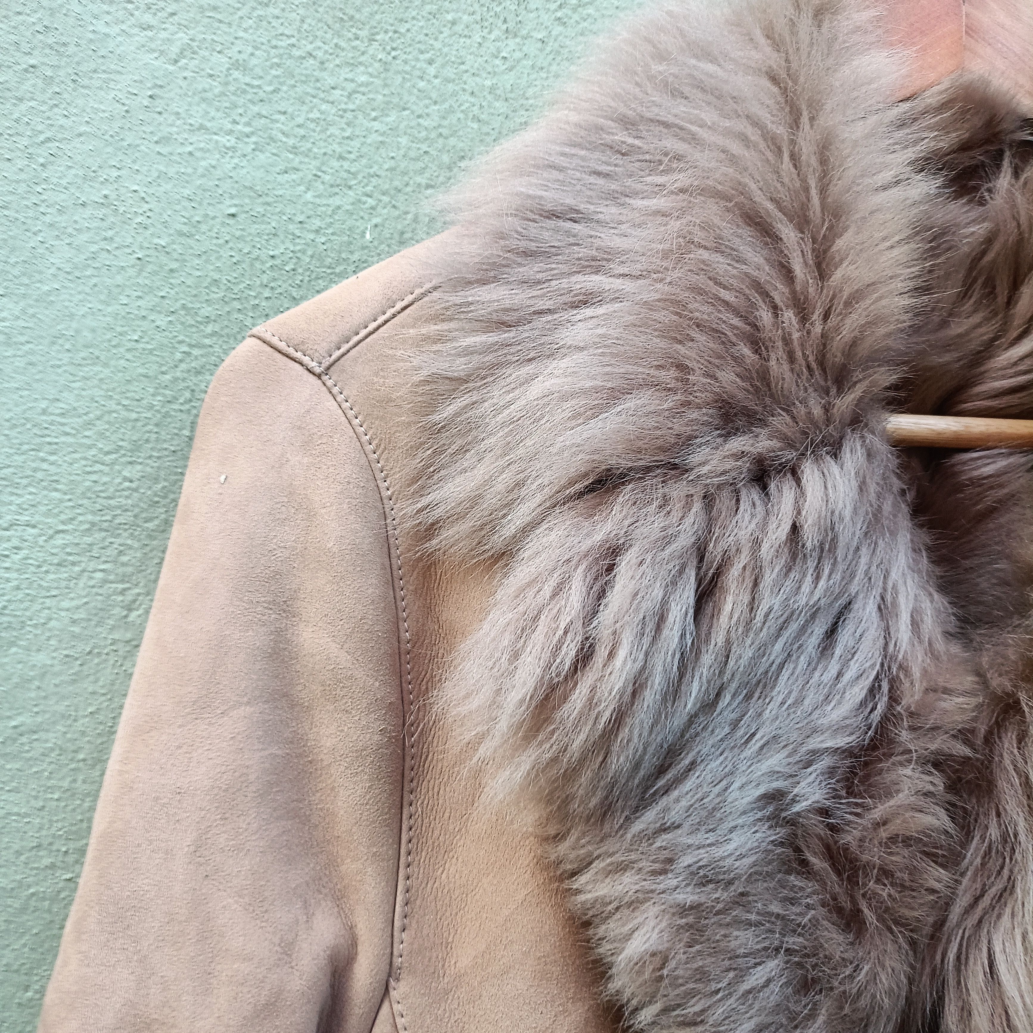Designer Sheep Skin Fur Jacket Size M / US 6-8 / IT 42-44 - 5 Thumbnail