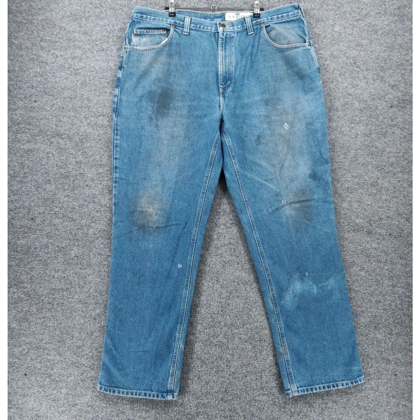 Carhartt Carhartt Men Jeans 40x32 Mid Rise Straight Relaxed Fit Denim Size US 40 / EU 56 - 1 Thumbnail