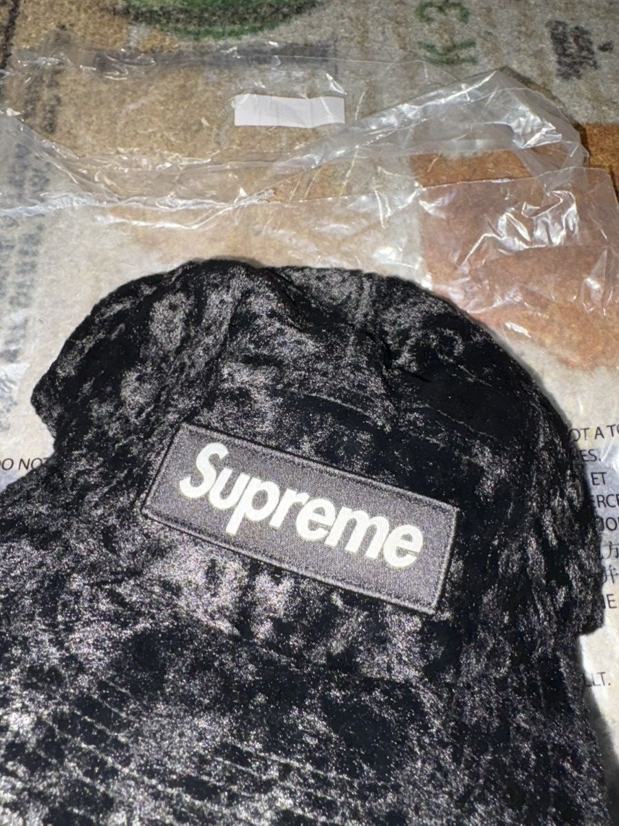 Supreme/GOODENOUGH Crushed RayonCap オマケ付 Supreme GOODENOUGH Crushed Rayon Camp Cap Black - SS25 - US