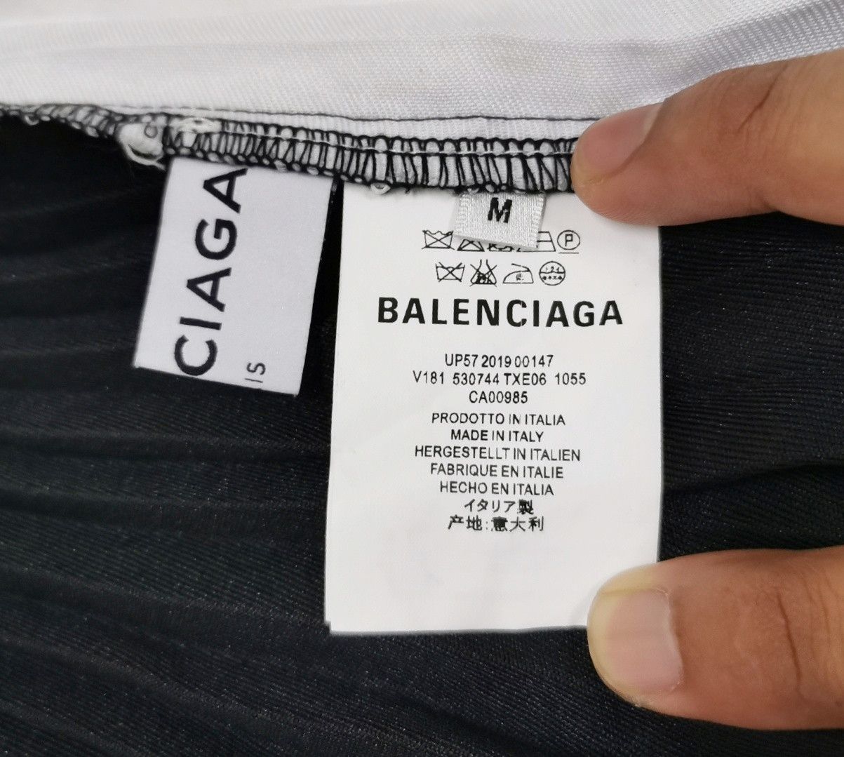 Japanese Brand Custom Balenciaga Pleated Skirt Size 30" / US 8 / IT 44 - 12 Thumbnail