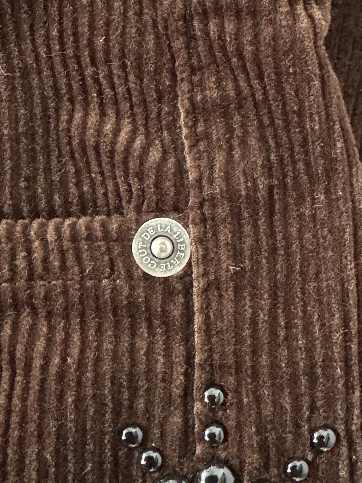 Cout de la Liberte Cout De La Liberte CORDUROY JIMMY STUD Pants Size US 38 / EU 54 - 7 Thumbnail