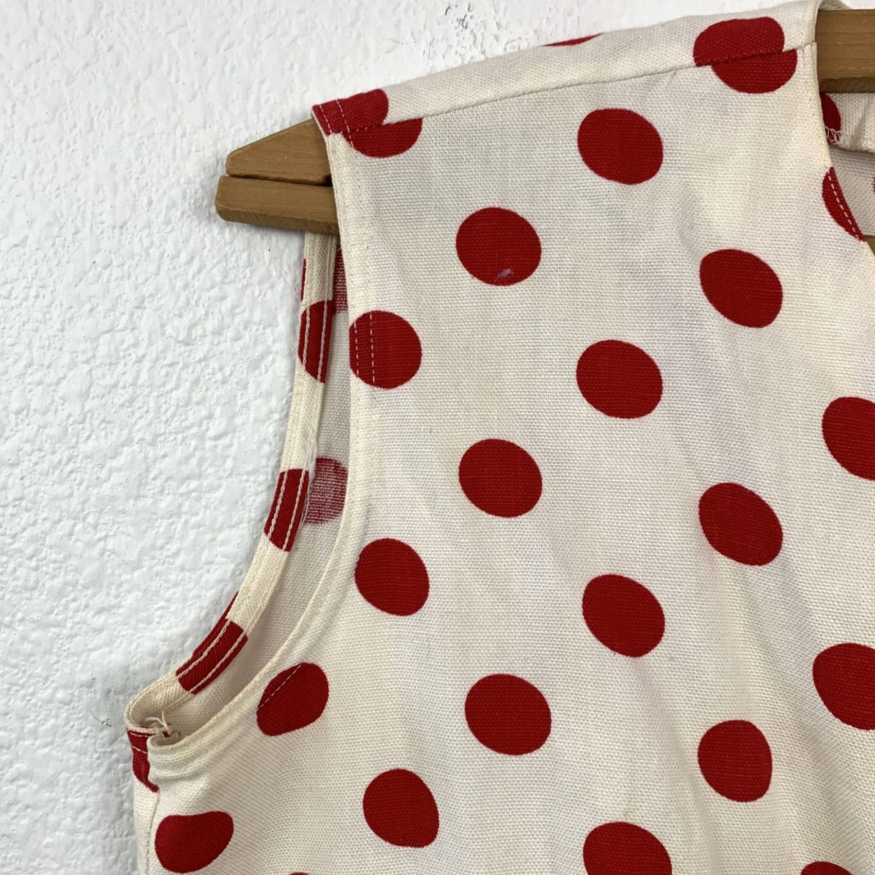 Vintage VINTAGE Ship'n Shore Shift Dress 60s 70s Polka Dot Sleeveless Zipper Front 14 Womens Size XL / US 12-14 / IT 48-50 - 2 Thumbnail