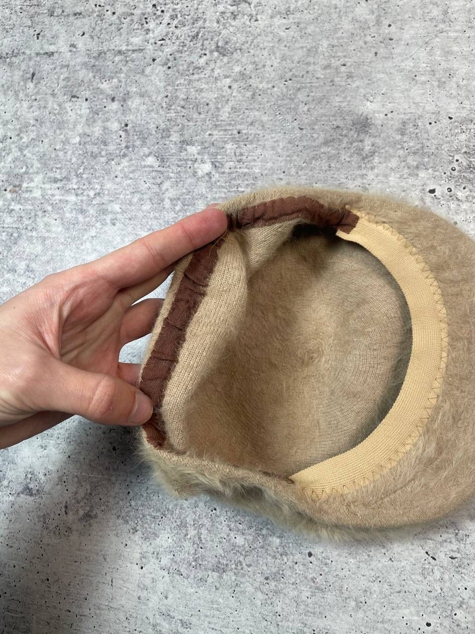 Kangol Vintage 80s Kangol Fur Angora Flat Cap Hat Y2K Size ONE SIZE - 7 Thumbnail