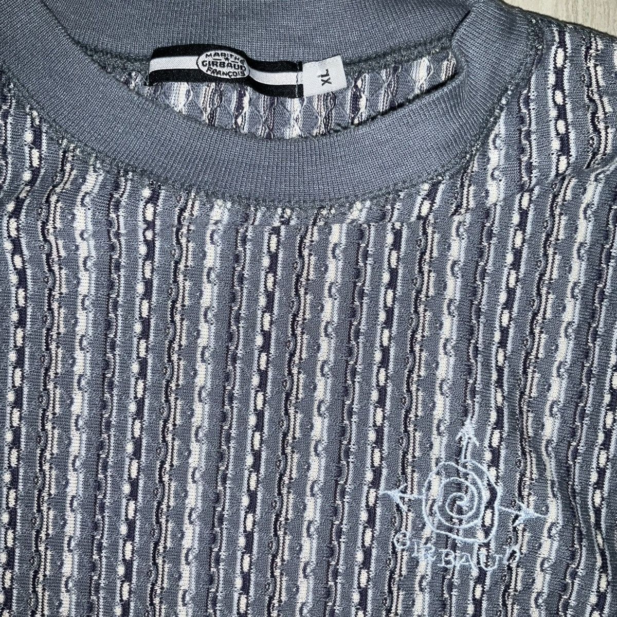 Marithe + Francois Girbaud M+FG Coogi Style Longsleeve Size US XL / EU 56 / 4 - 1 Thumbnail